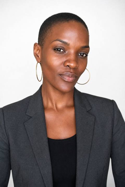 Studio White Backdrop portrait generated from a selfie