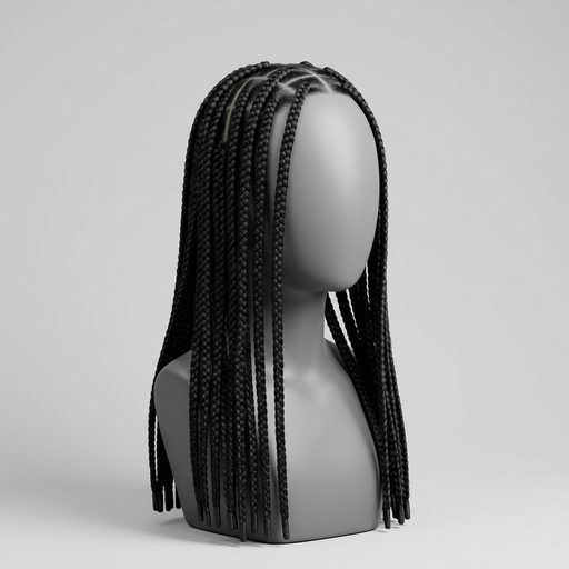 Box braids style